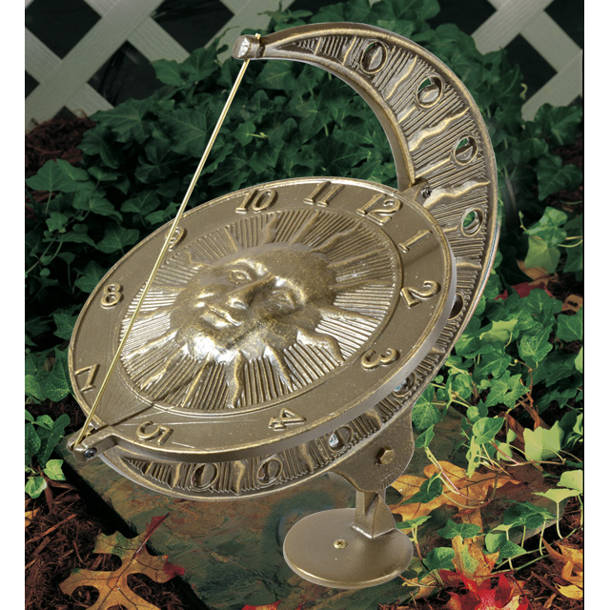 Whitehall Products Cardinal Indoor/Outdoor Wall Clock and Thermometer